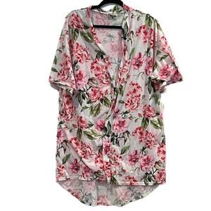 Show Me Your Mumu Floral Kimono Top One Size Lightweight Boho Summer Cover Up